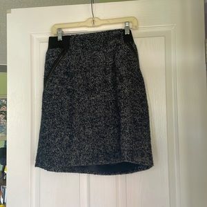 Halogen Navy/ White Pencil Skirt Size 12